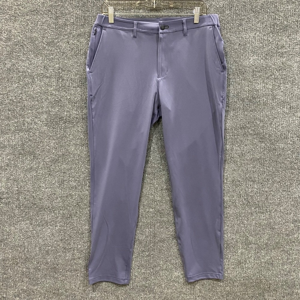 Public Rec Gamechanger 5-Pocket Pants Mens 31x30 Blue Fog NWT Chino Embroidered